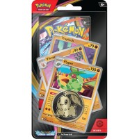 Pokémon Mega Evolution: Chaos Rising Premium Checklane Blister kortų papildymas (Flygon, Vibrava, Trapinch)